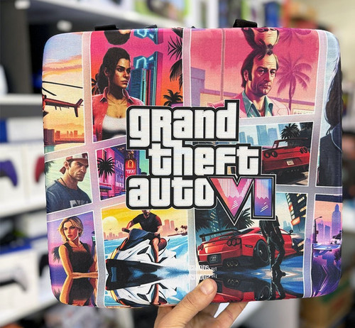 کیف حمل پلی استیشن 4 طرح دزد بزرگ GTA