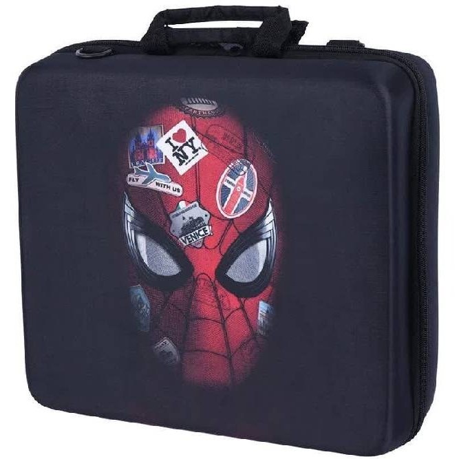 کیف PS4 طرح Spider Man زمینه مشکی– ضدضربه و مقاوم