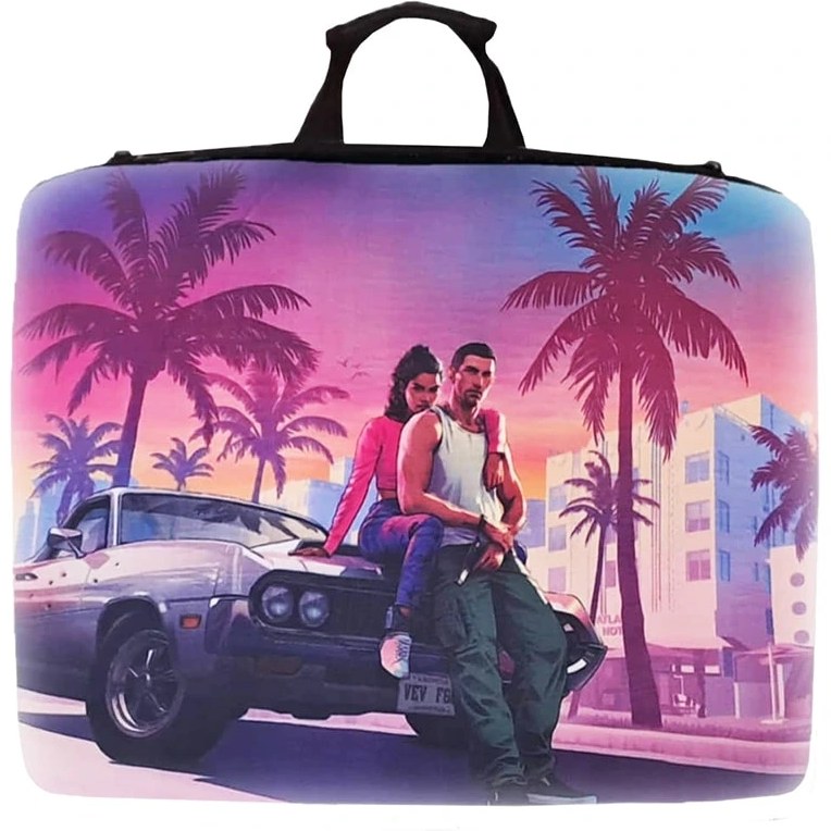 کیف حمل کنسول پلی استیشن 4 اسلیم طرح GTA