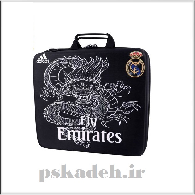 کیف کنسول بازی PS4 طرح Real Madrid Fly Emirates
