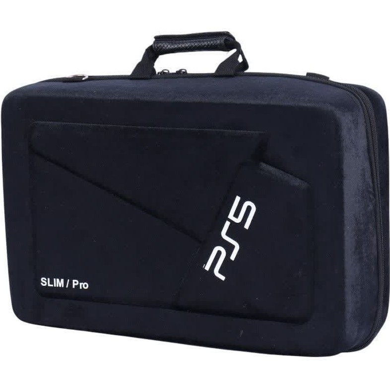 کیف کنسول بازی PS5 Slim سه بعدی مخملی - درجه 1