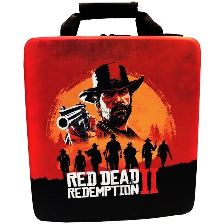کیف حمل کنسول بازی PS4 طرح Red Dead Redemption 2 ضد ضربه