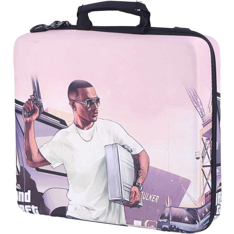 کیف کنسول پلی استیشن ۴ ps4  - طرح gta vi کد ۱۲
