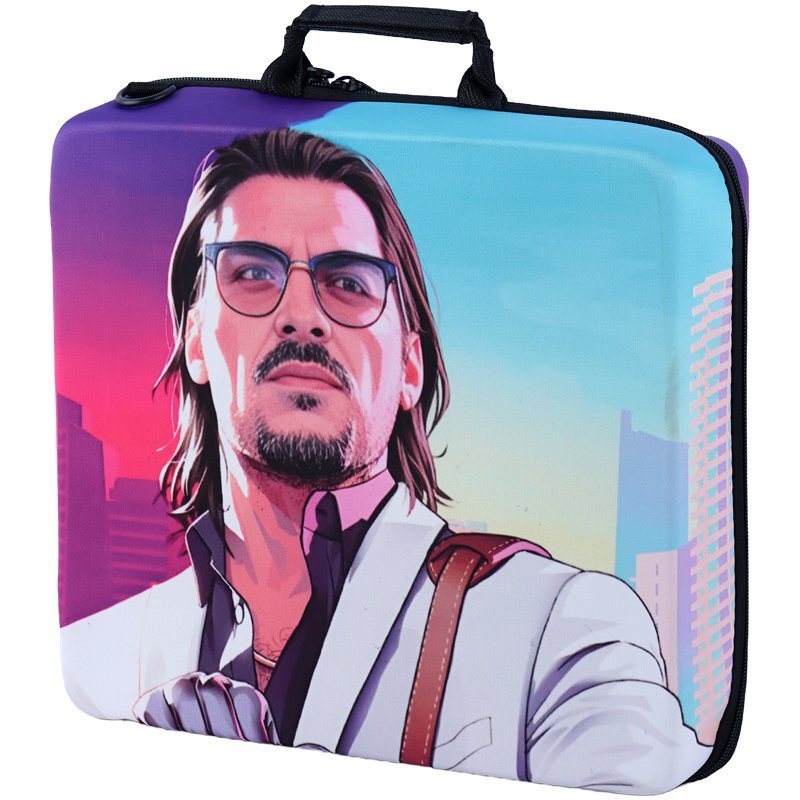 کیف کنسول پلی استیشن ۴ ps4  - طرح جی تی آی 6 کد 19
