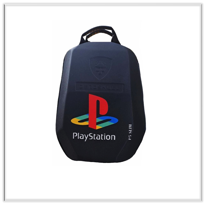 کیف کوله ای کنسول بازی Deadskull PS5 Slim طرح PlayStation