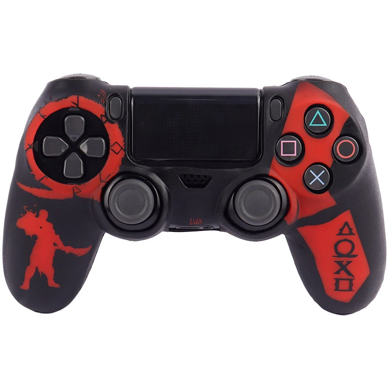 روکش دسته بازی PS4 طرح گاد مشکی قرمز آدمک