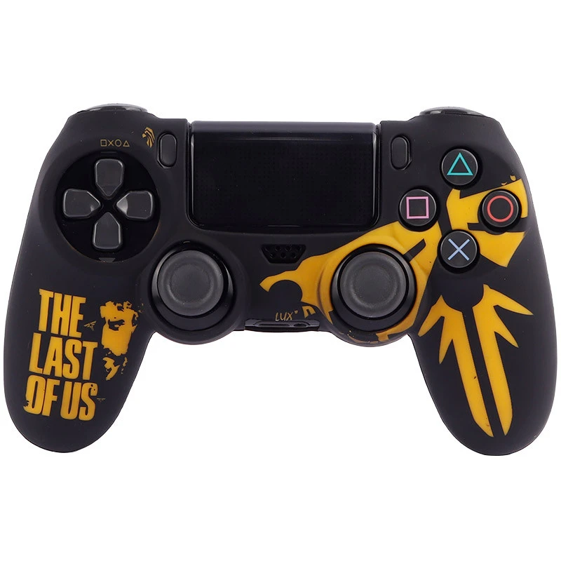 روکش دسته بازی PS4 طرح لست مشکی زرد