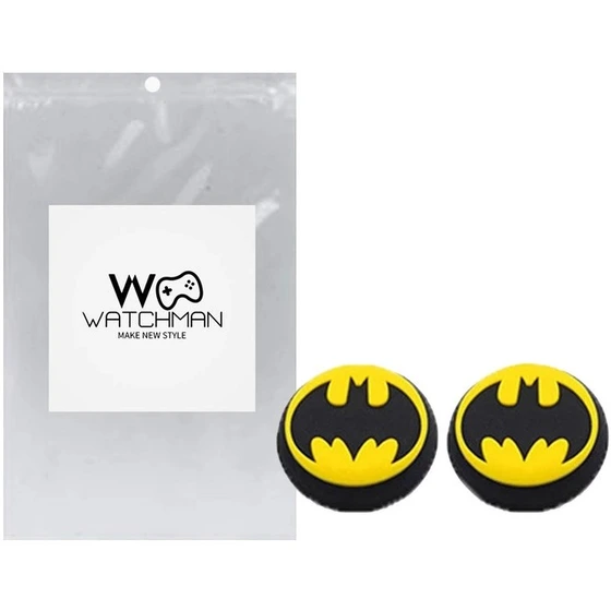 روکش آنالوگ مناسب پلی استیشن 4/5 واچ من مدل Batman بسته دو عددی