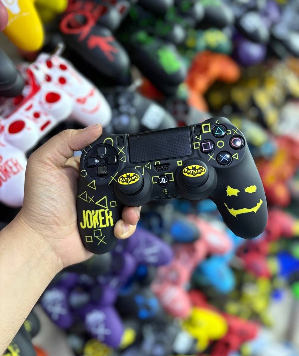 کاور دسته سیلیکونی PS4 با دو عدد سر آنالوگ برجسته