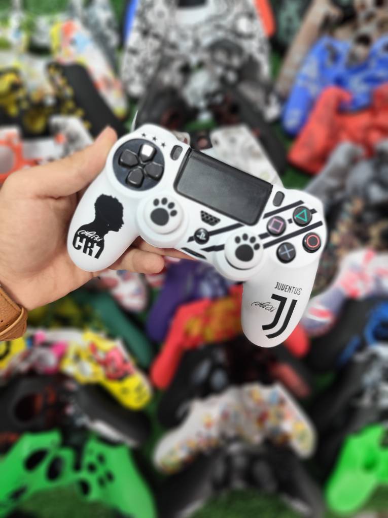 کاور دسته سیلیکونی PS4 با دو عدد سر آنالوگ برجسته کد 920