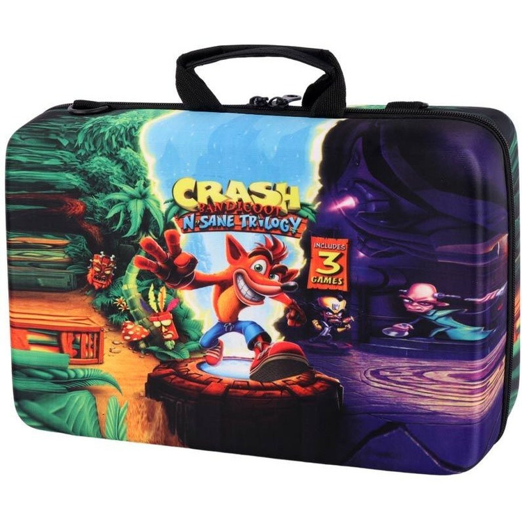 کیف کنسول بازی PS5 Slim طرح Crash Bandicoot